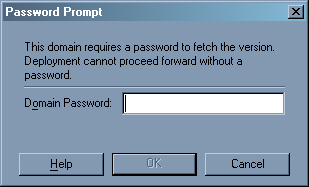 Password Prompt dialog box