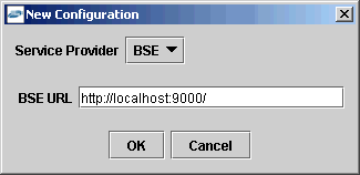 New Configuration dialog box