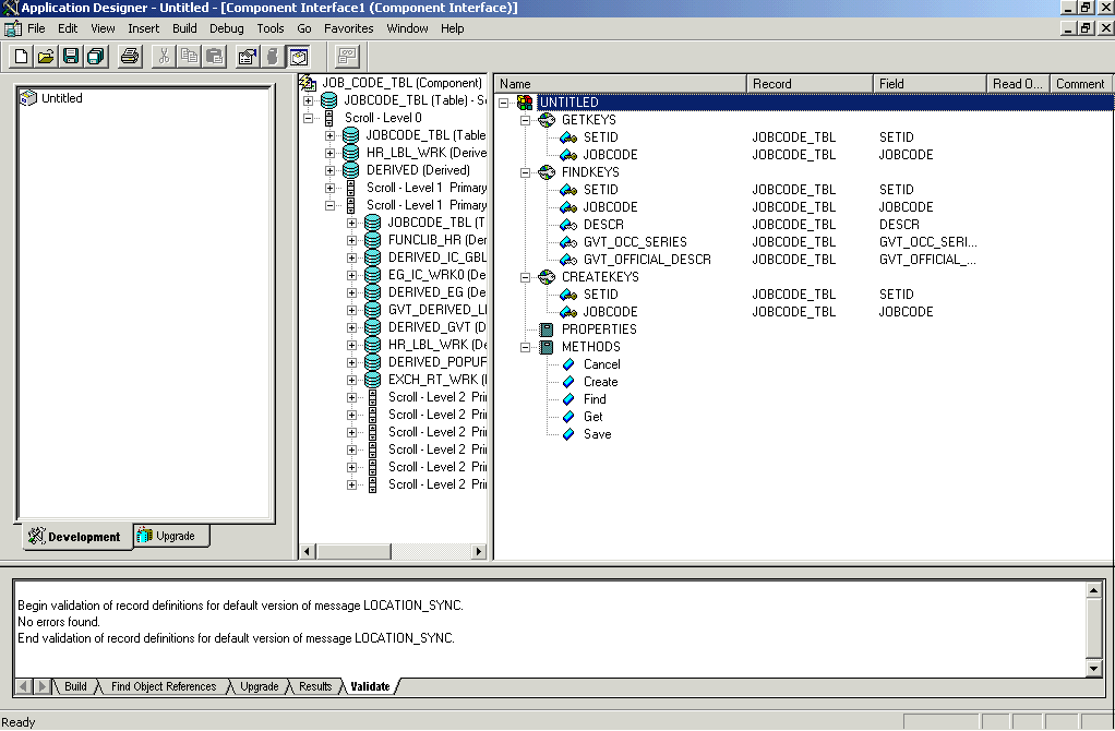 Component Interface