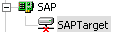 Disconnected SAPTarget node