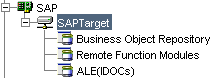 Connected SAP target