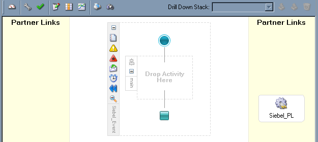 New PartnerLink appears in visual editor
