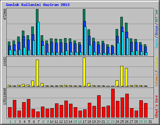Gunluk Kullanim: Haziran 2013