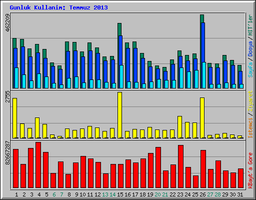 Gunluk Kullanim: Temmuz 2013