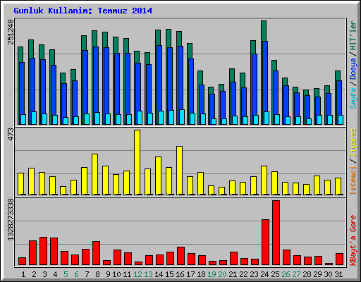 Gunluk Kullanim: Temmuz 2014