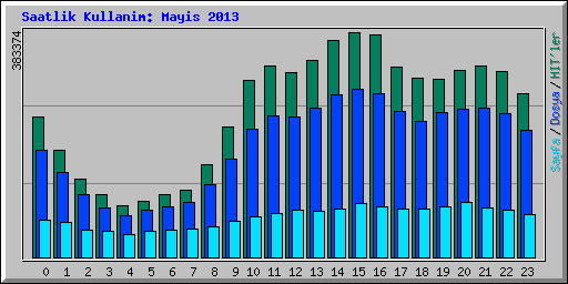 Saatlik Kullanim: Mayis 2013