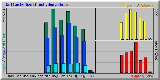 Kullanim Ozeti web.deu.edu.tr